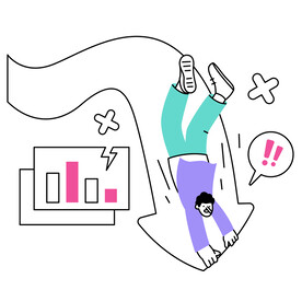 金融科技商业插图    