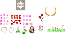 花素材
