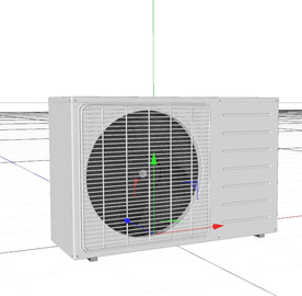 C4D模型 空调