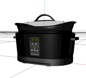 C4D模型 料理机