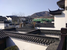 杭州绿城桃李春风别墅围墙