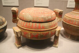 文物 彩罐