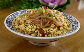 豆芽炒粉条