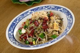 浆水菜炒小豆芽