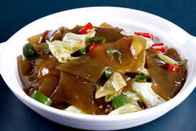 泡菜炒苕皮