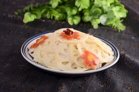 炝拌莲菜