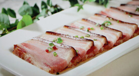 清蒸大片腊肉