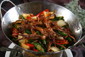 干锅鸭舌