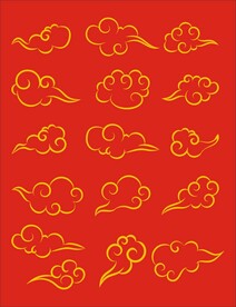 矢量祥云