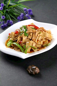 炒豆皮