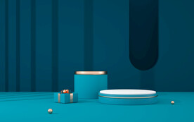 中秋节国潮电商背景