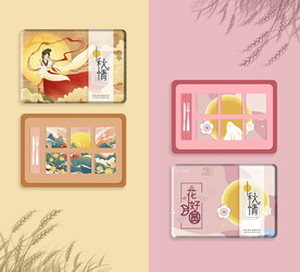 月饼包装样机