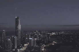 夜晚城市           