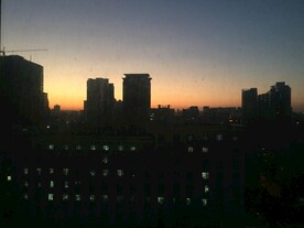 天空城市剪影