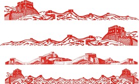 矢量长城