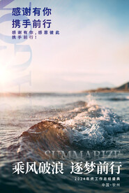 大海浪花海报