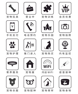 宠物店标识