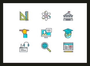 学习教育图标