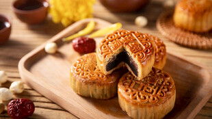 豆沙月饼