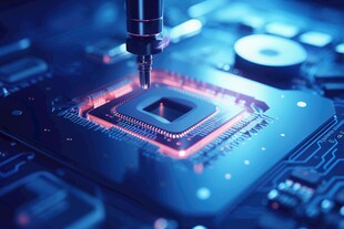 CPU芯片制造电路板数字未来高