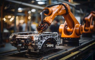 机器人机器臂新能源汽车高科技