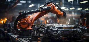 机器人机器臂新能源汽车高科技