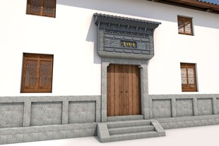 古建筑效果图