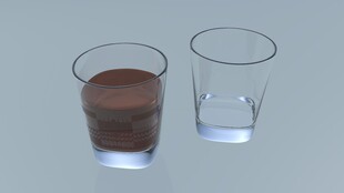 四角玻璃杯