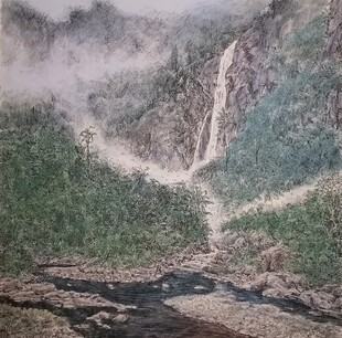 风景钢笔画