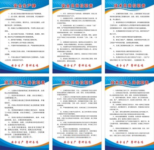 工地制度牌