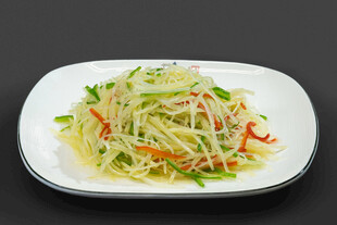 青椒洋芋丝  土豆丝