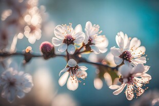 樱花梅花花瓣图片
