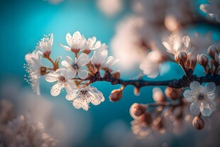 樱花梅花花瓣图片