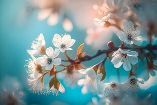 樱花梅花花瓣图片