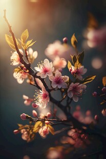 樱花梅花花瓣图片