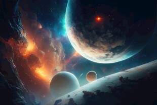 异星环境科幻场景星外星时空图片