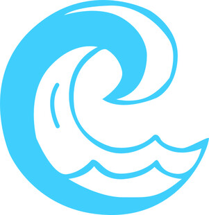 海浪小戳标