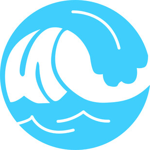 海浪小戳标