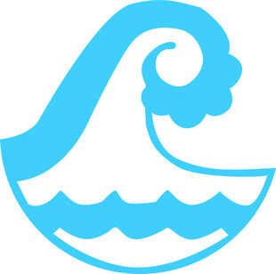 海浪小戳标