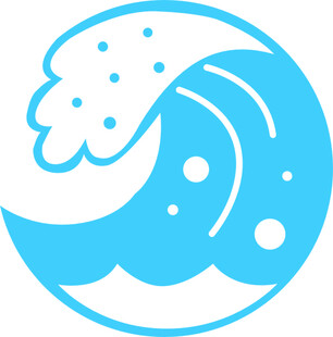 海浪小戳标