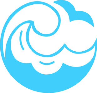 海浪小戳标