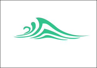 水纹海浪纹小戳标
