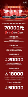 以旧换新置换补贴长图