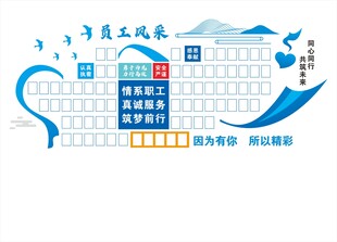 员工风采照片墙
