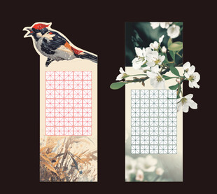 练字花笺 