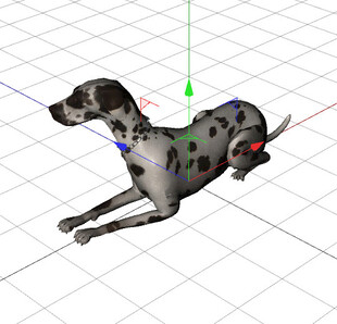 C4D模型 狗