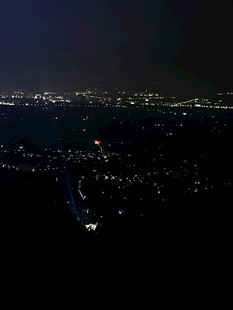 乡村夜景