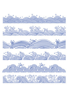 水波纹 海浪纹 水纹