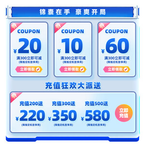 优惠券海报