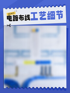 小红书家装工艺海报